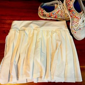 Adidas pleated lined athletic skirt. Super sassy and fun!